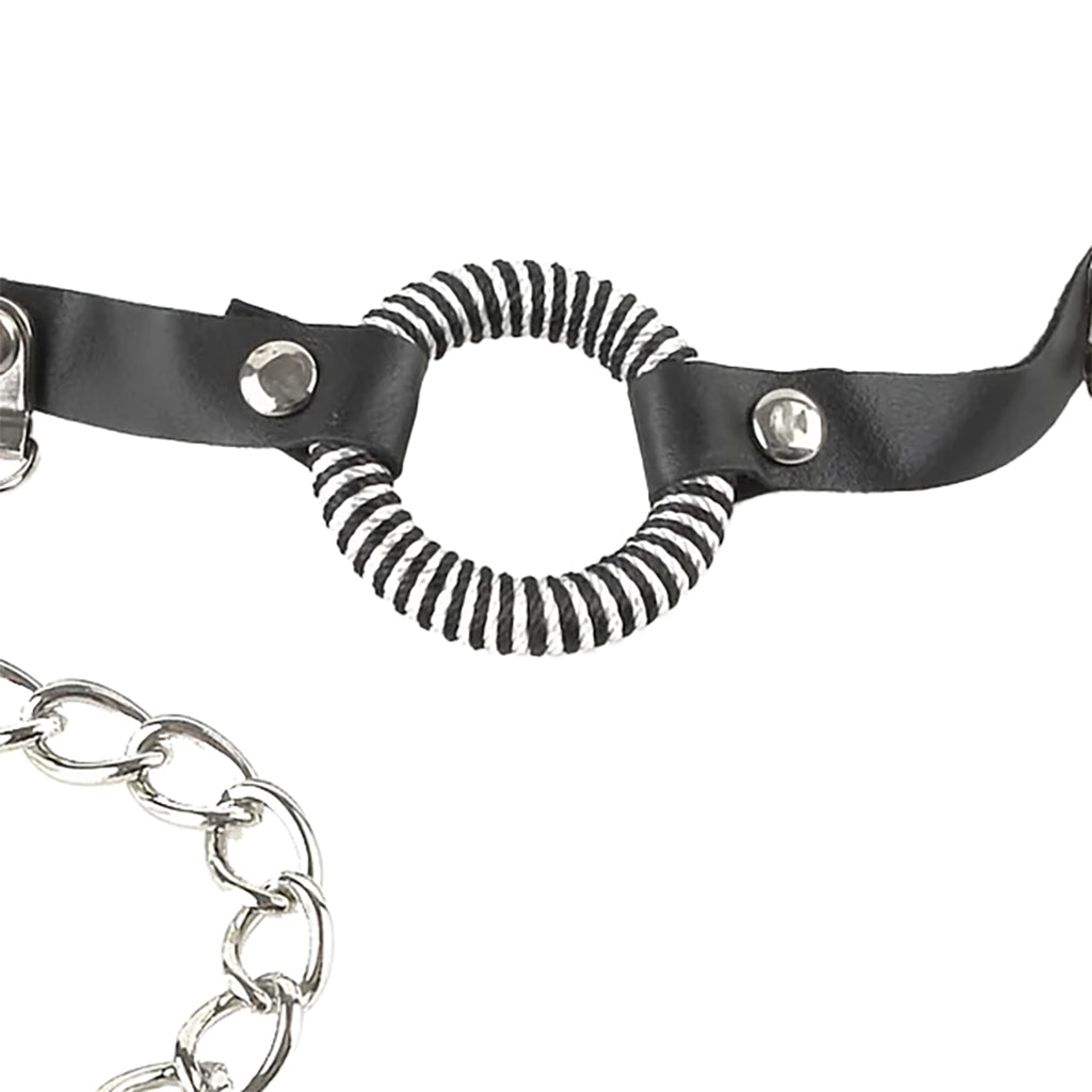 Fetish Fantasy Ltd O-Ring Gag & Nipple Clamps