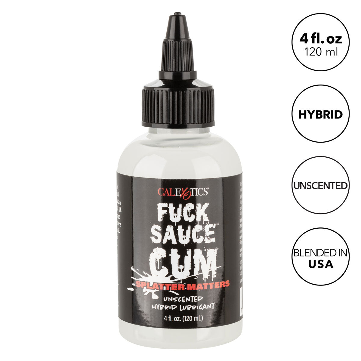 CalExotics® – Fuck Sauce – Unscented Hybrid Lubricant – 4 fl. oz/120ml