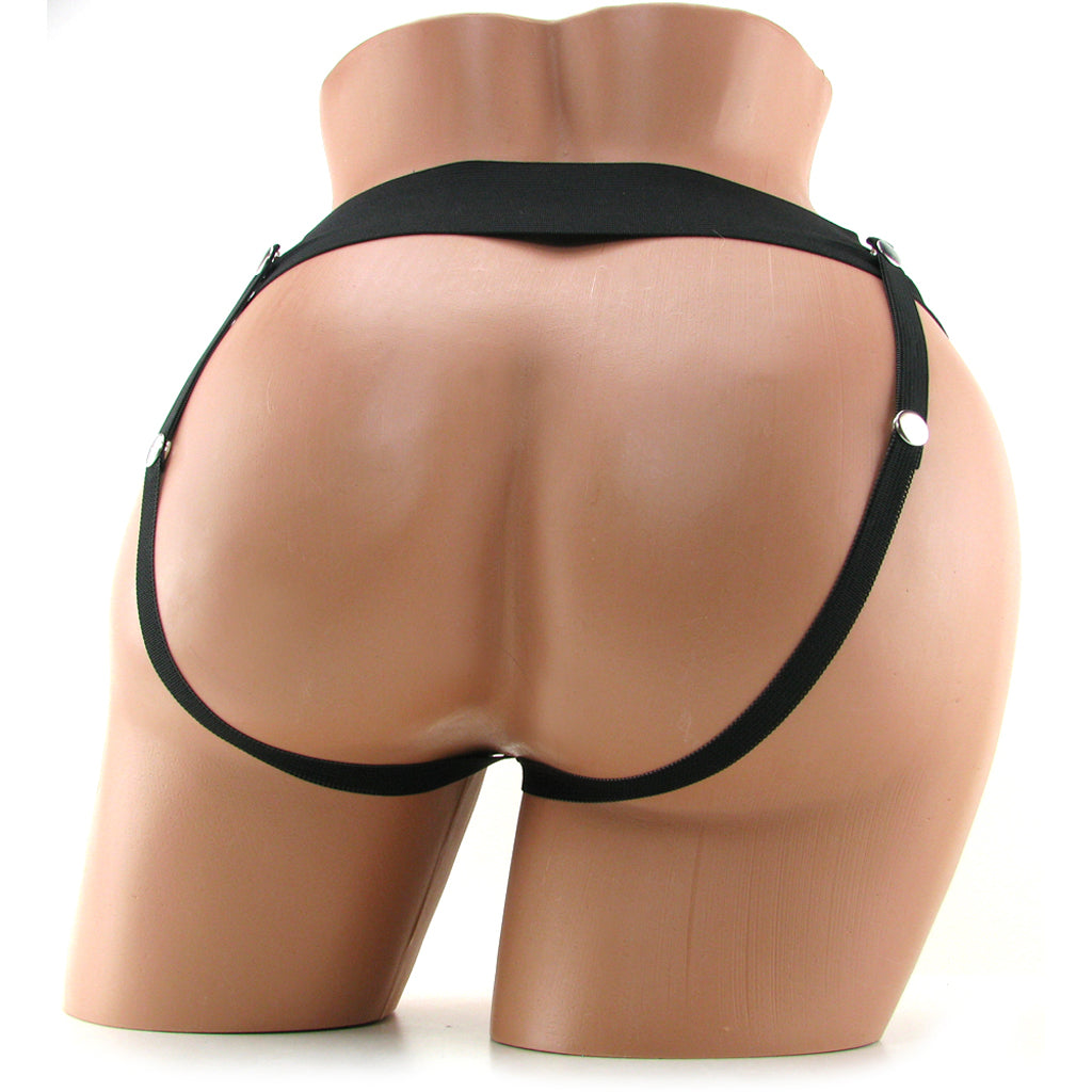 Fetish Fantasy Hollow Vibrating Strap-On in Light